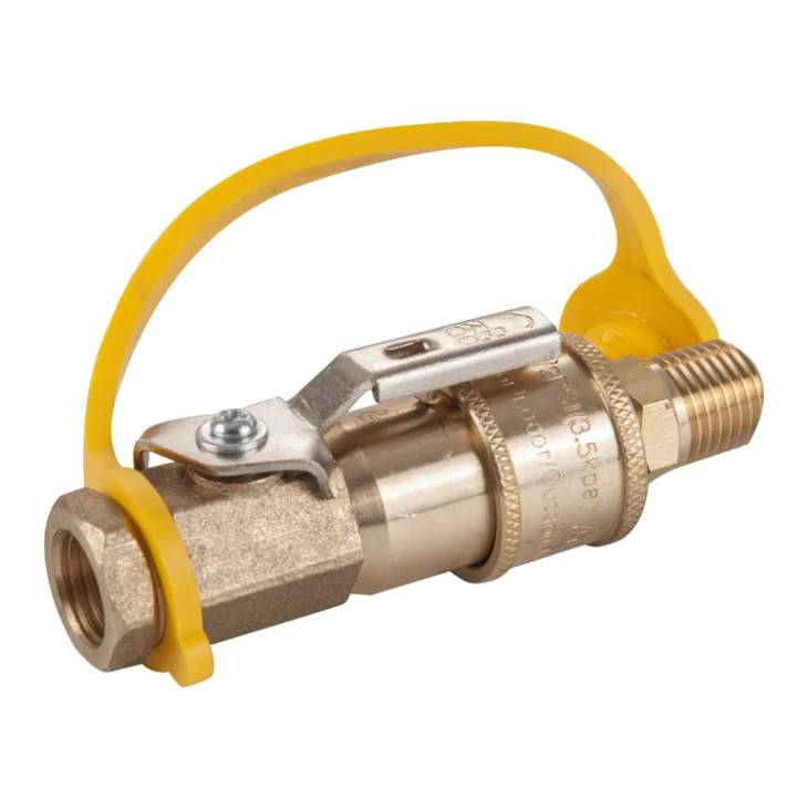 Propane Quick Connectors W/Ball Valve